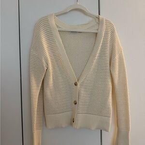 Vineyard Vines Cream Cardigan Sweater